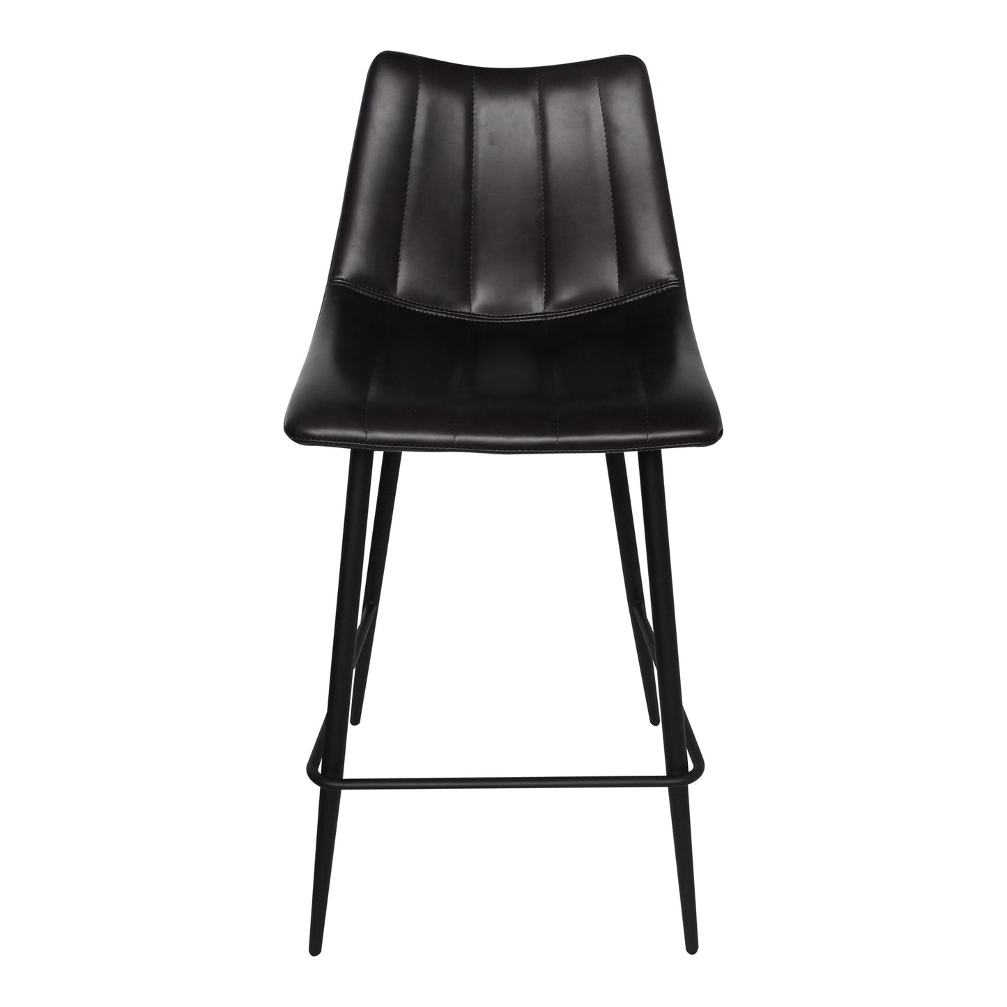 Alibi Counter Stool Matte Black - Set Of Two by Moe's Home