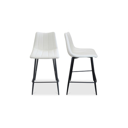 Alibi Counter Stool Ivory - Set Of Two | White