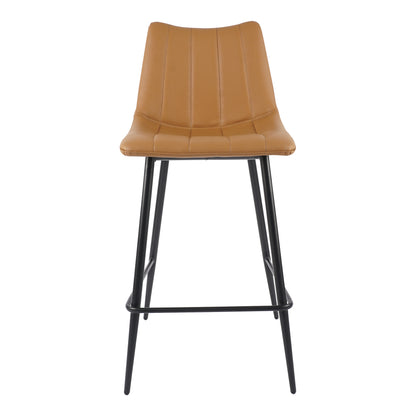 Alibi Counter Stool Tan - Set Of Two