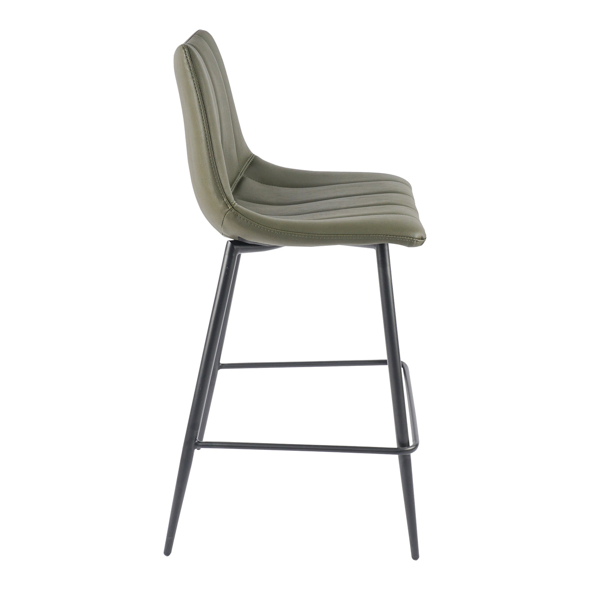 Alibi Counter Stool Dark Green - Set Of Two by Moe's Home