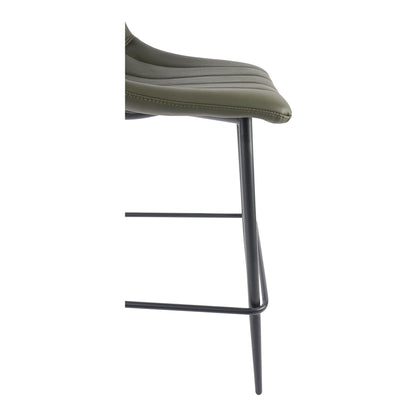 Alibi Counter Stool Dark Green - Set Of Two