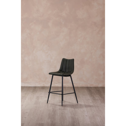 Alibi Counter Stool Dark Green - Set Of Two