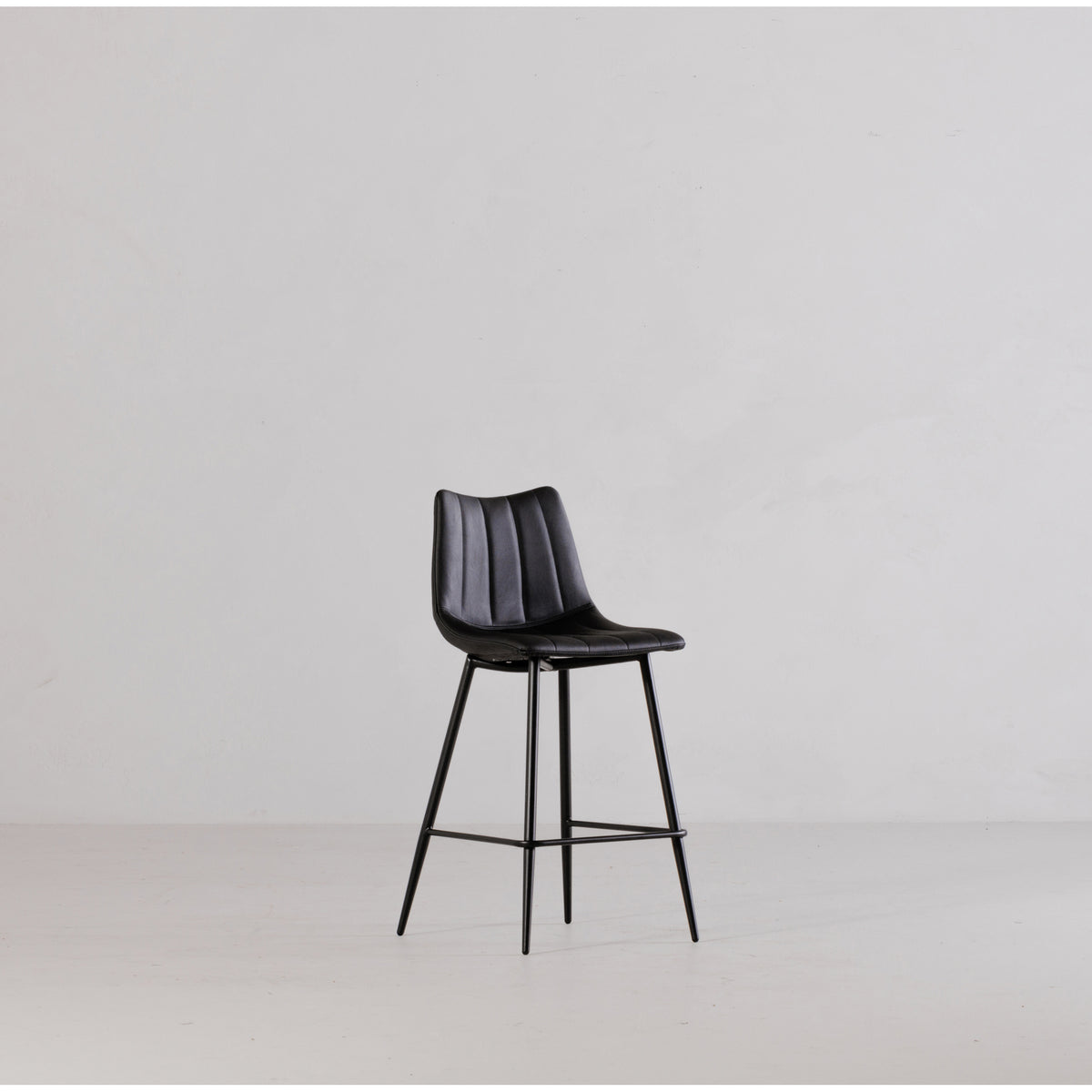 Alibi Bar Stool Matte Black - Set Of Two by Moe's Home