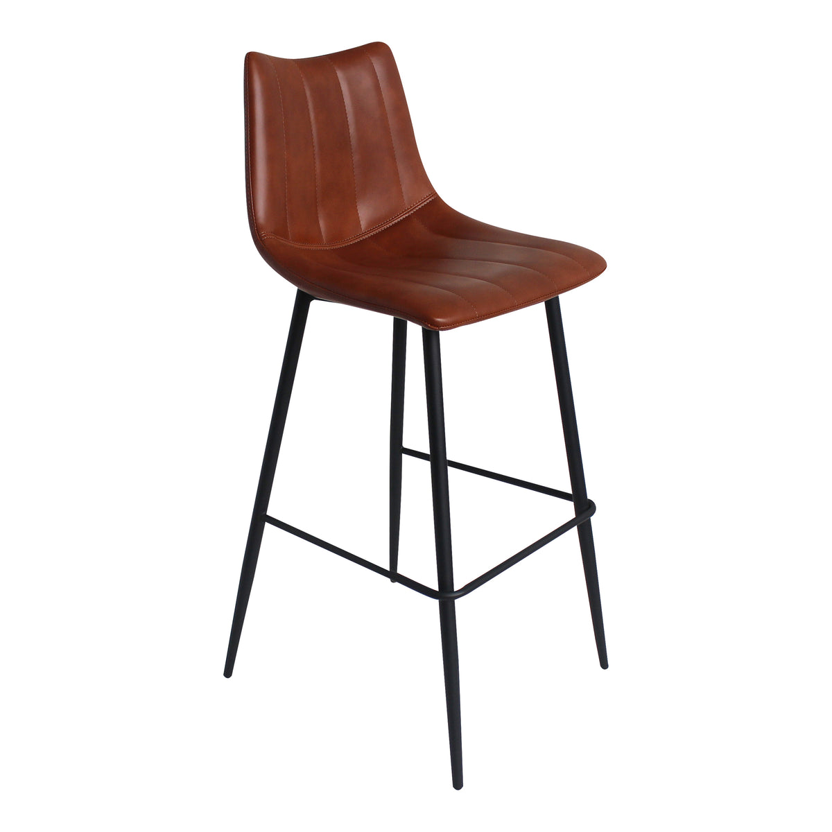 Alibi Bar Stool Brown - Set Of Two by Moe's Home