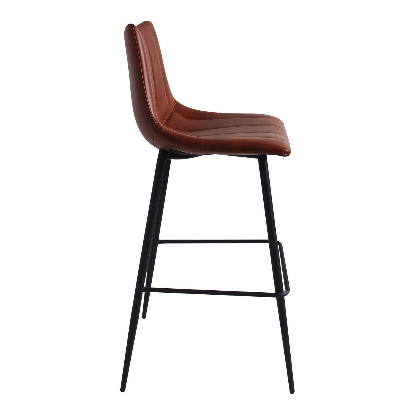 Alibi Bar Stool Brown - Set Of Two by Moe's Home