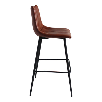 Alibi Bar Stool Brown - Set Of Two by Moe's Home