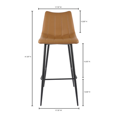 Alibi Barstool Tan - Set Of Two by Moe's Home