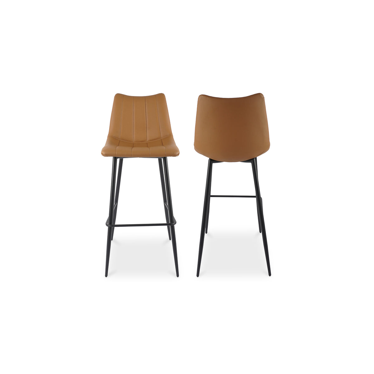 Alibi Barstool Tan - Set Of Two by Moe's Home