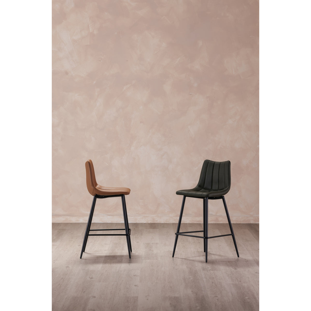 Alibi Barstool Dark Green - Set Of Two by Moe's Home