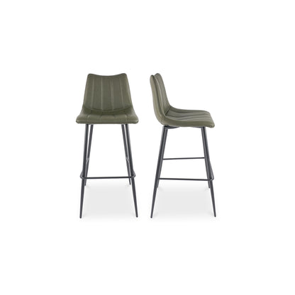 Alibi Barstool Dark Green   Set Of Two | Green
