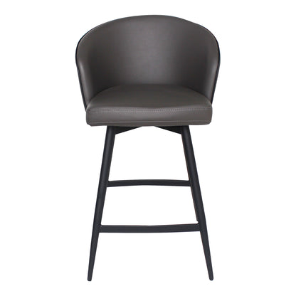 Webber Swivel Counter Stool | Grey