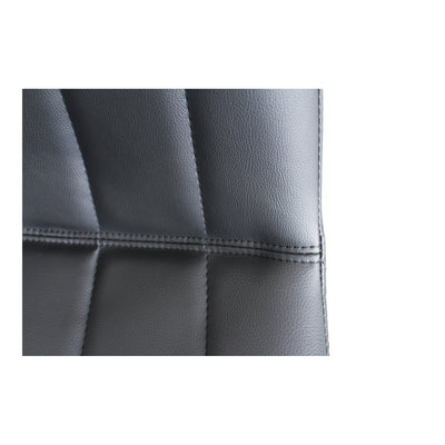 Alibi Dining Chair Matte Black - Set Of Two by Moe's Home