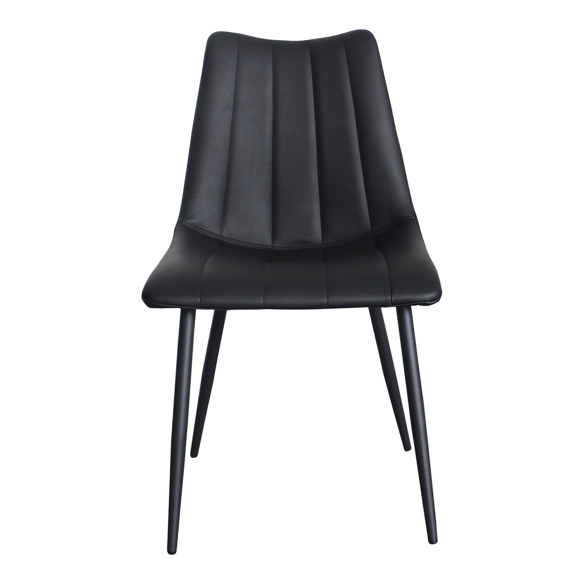 Alibi Dining Chair Matte Black - Set Of Two by Moe's Home