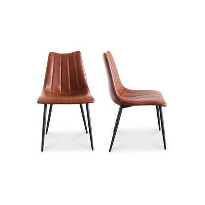 Alibi Dining Chair Brown   Set Of Two | Brown
