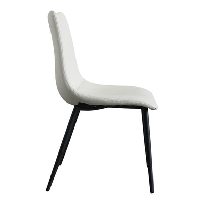 Alibi Dining Chair Ivory - Set Of Two by Moe's Home