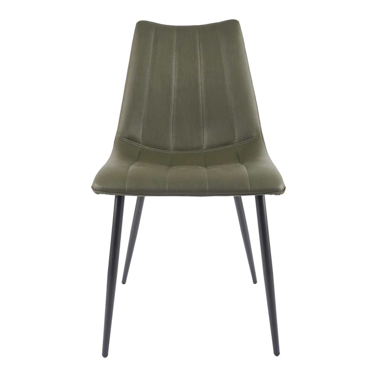 Alibi Dining Chair Dark Green - Set Of Two by Moe's Home
