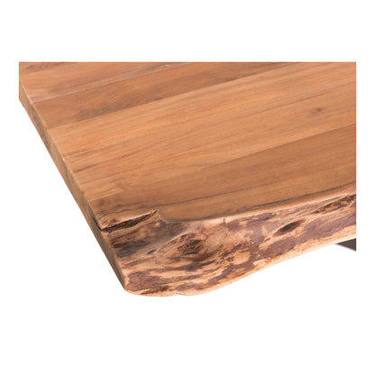 Bent Dining Table Large Brown