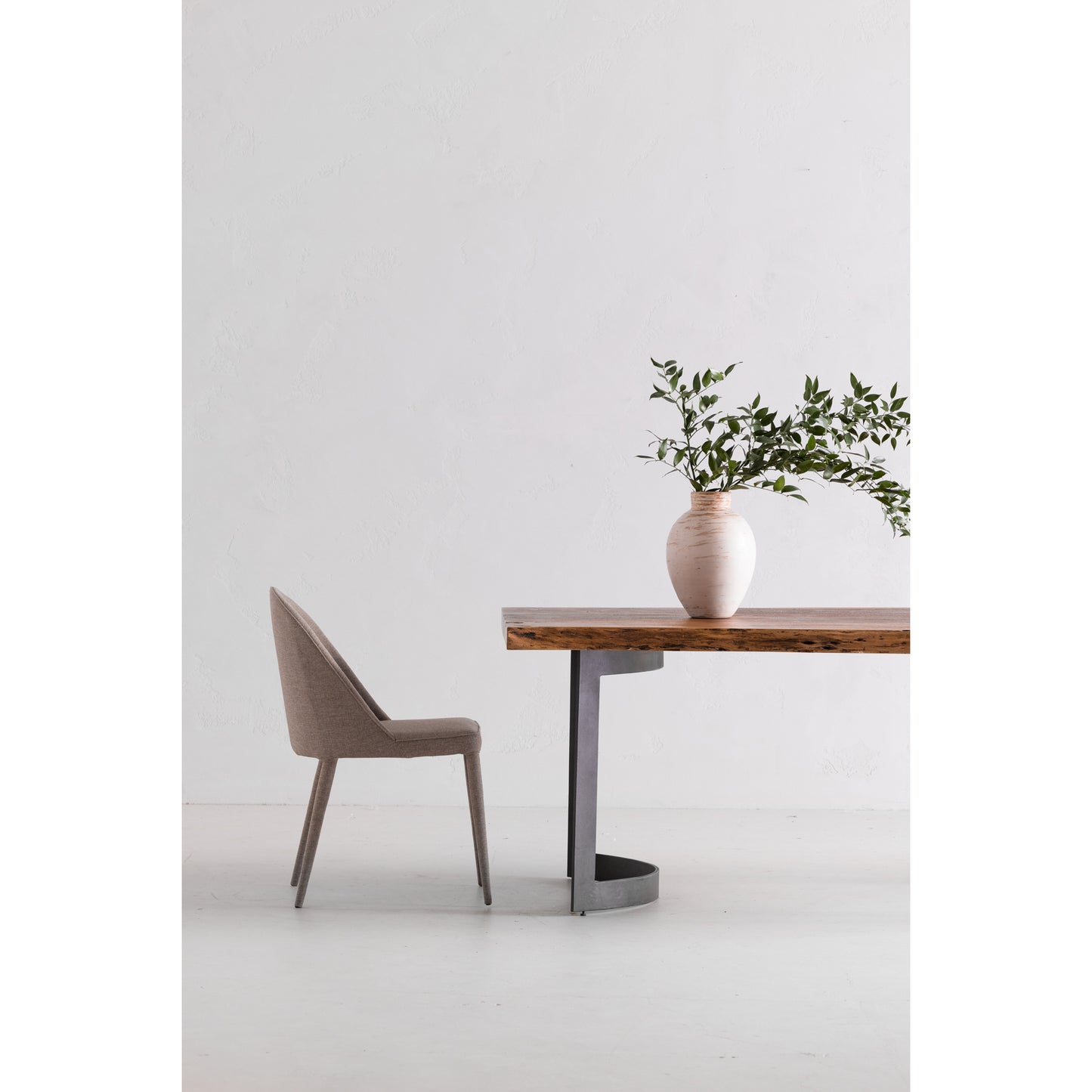 Solid Acacia Small Dining Table Brown by Moe's Home
