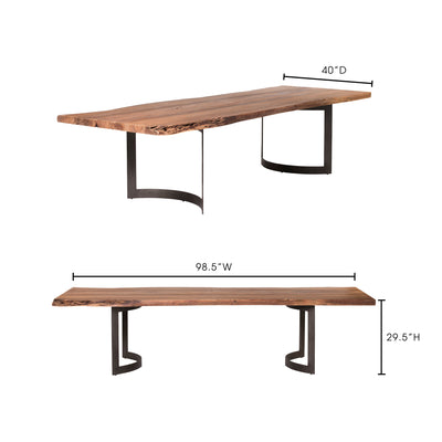 Bent Dining Table Small by Moe's Home