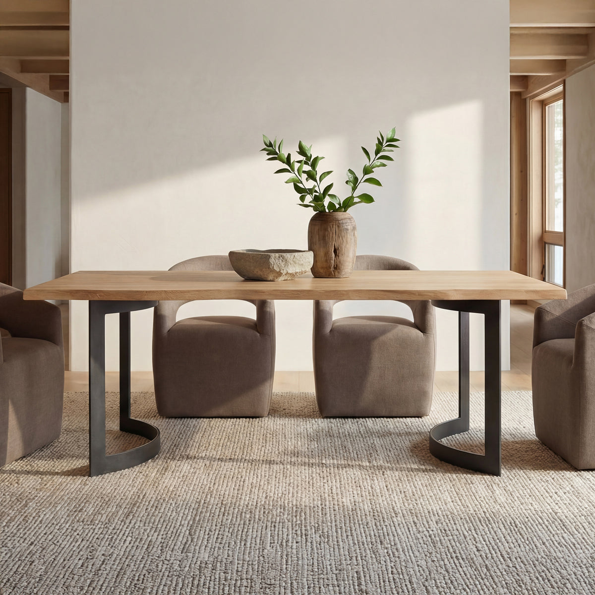 Bent Dining Table Small by Moe's Home