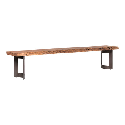 Solid Acacia Bench Large Brown