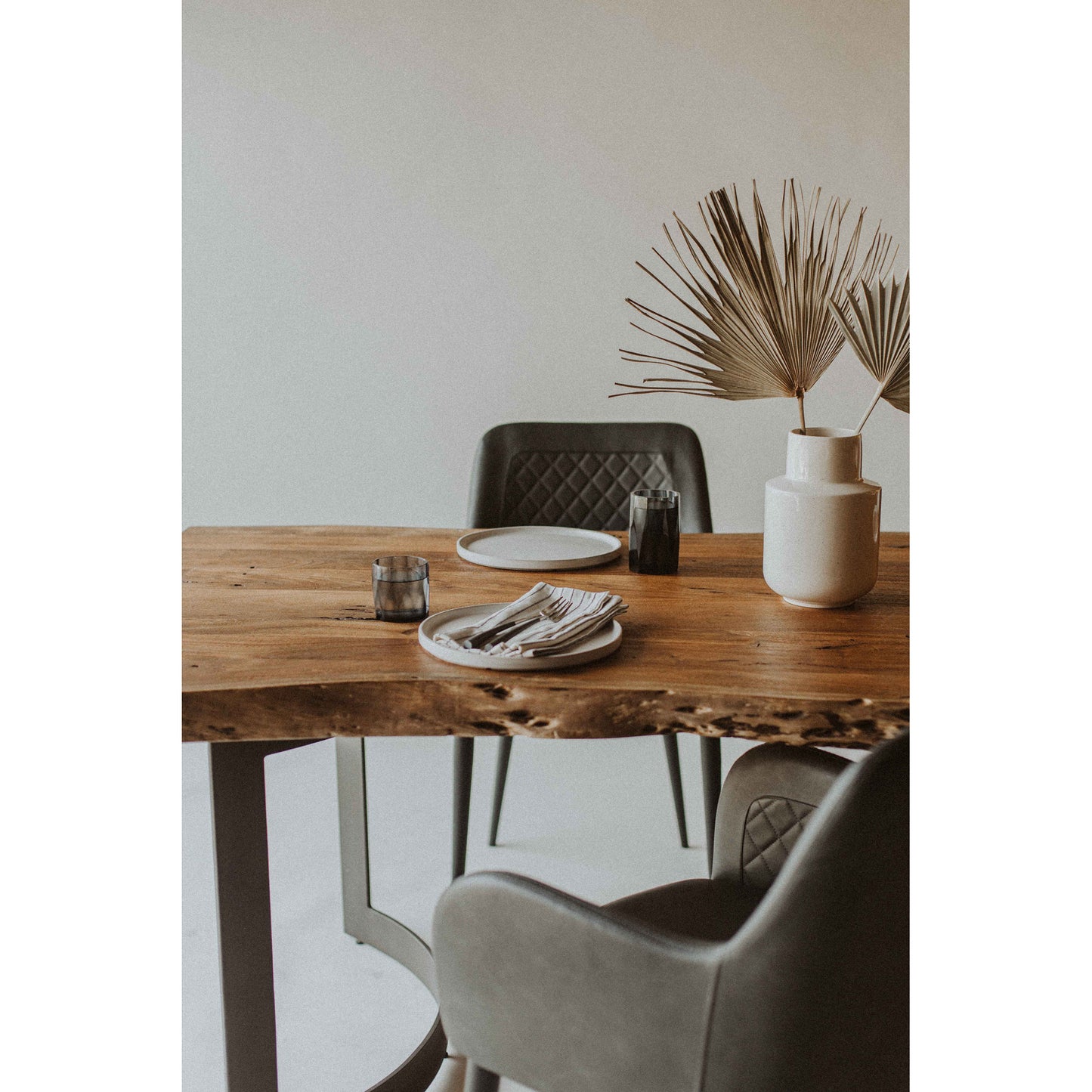 Solid Acacia Dining Table Extra Small by Moe's Home
