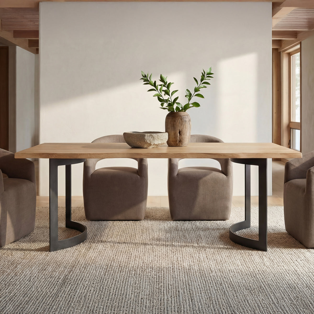 Bent Dining Table Extra Small by Moe's Home