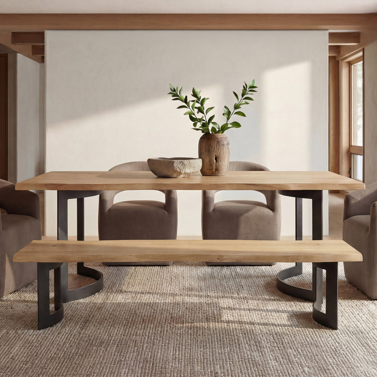 Bent Bench Extra Small by Moe's Home