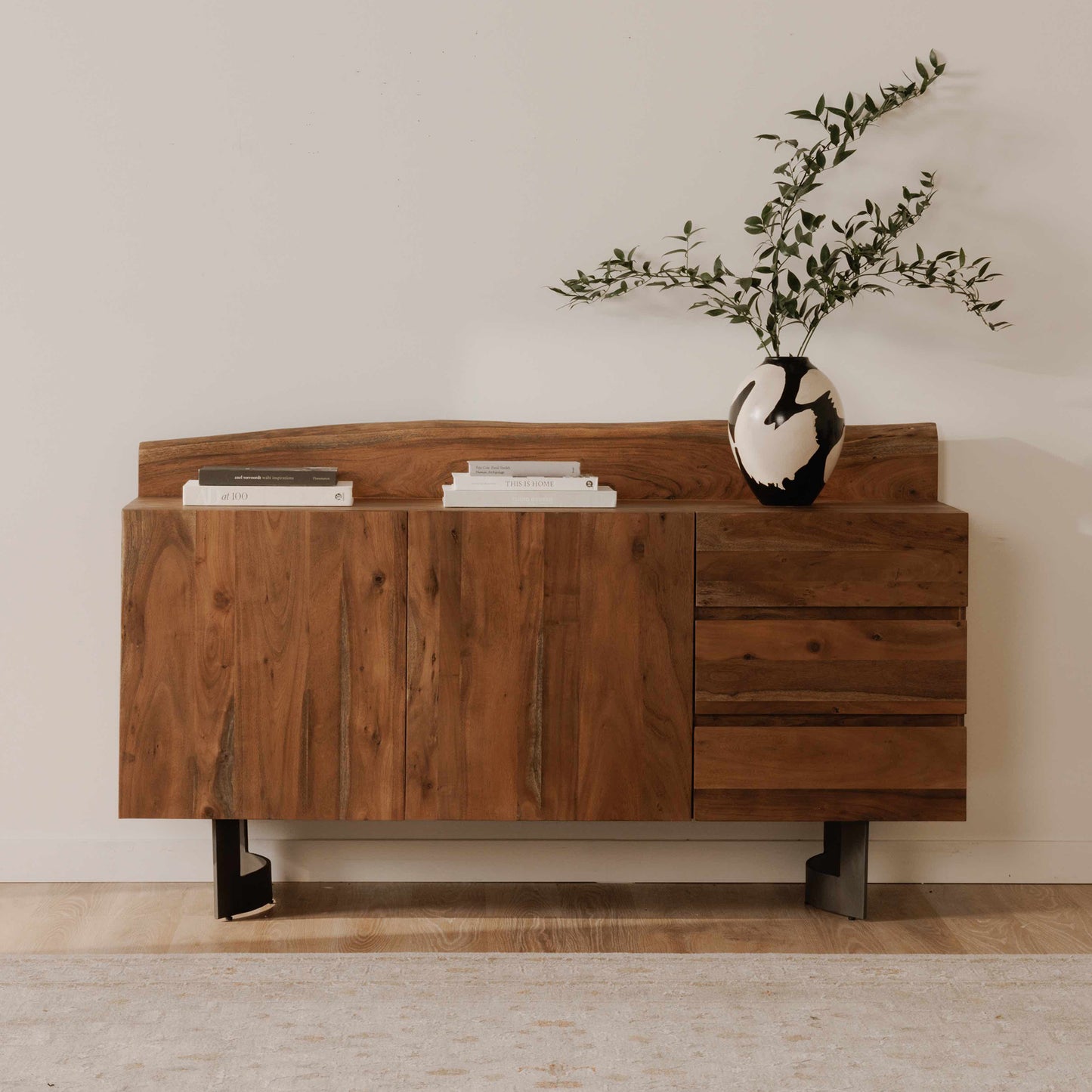 Solid Acacia Sideboard by Moe's Home
