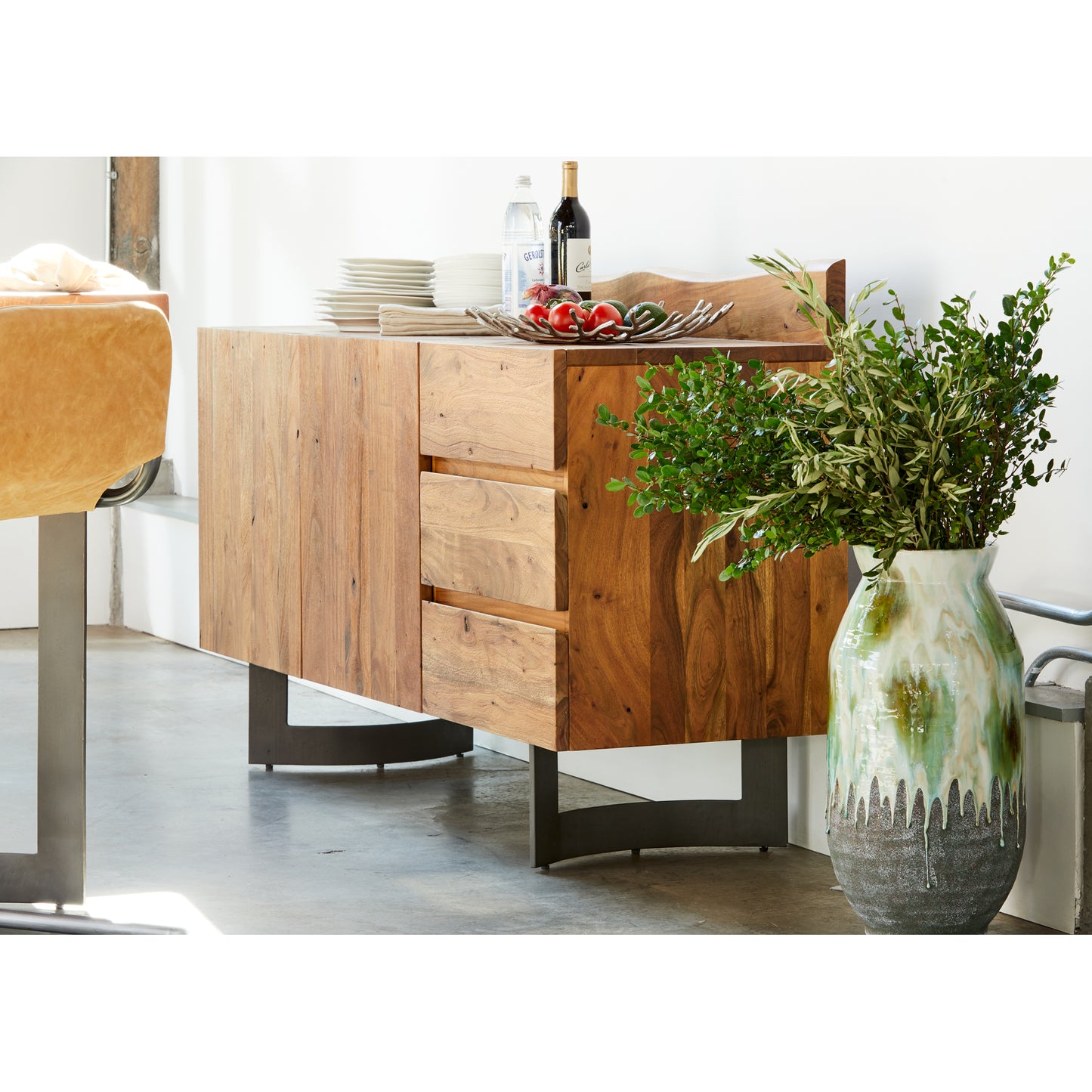 Solid Acacia Sideboard by Moe's Home