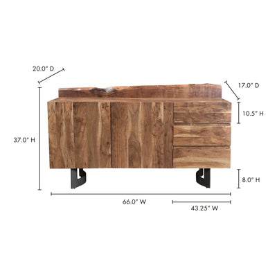 Solid Acacia Sideboard by Moe's Home