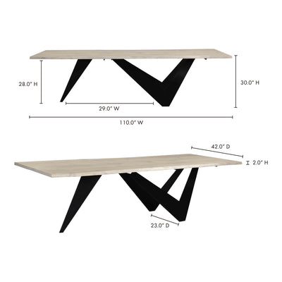 Bird Dining Table Large by Moe's Home