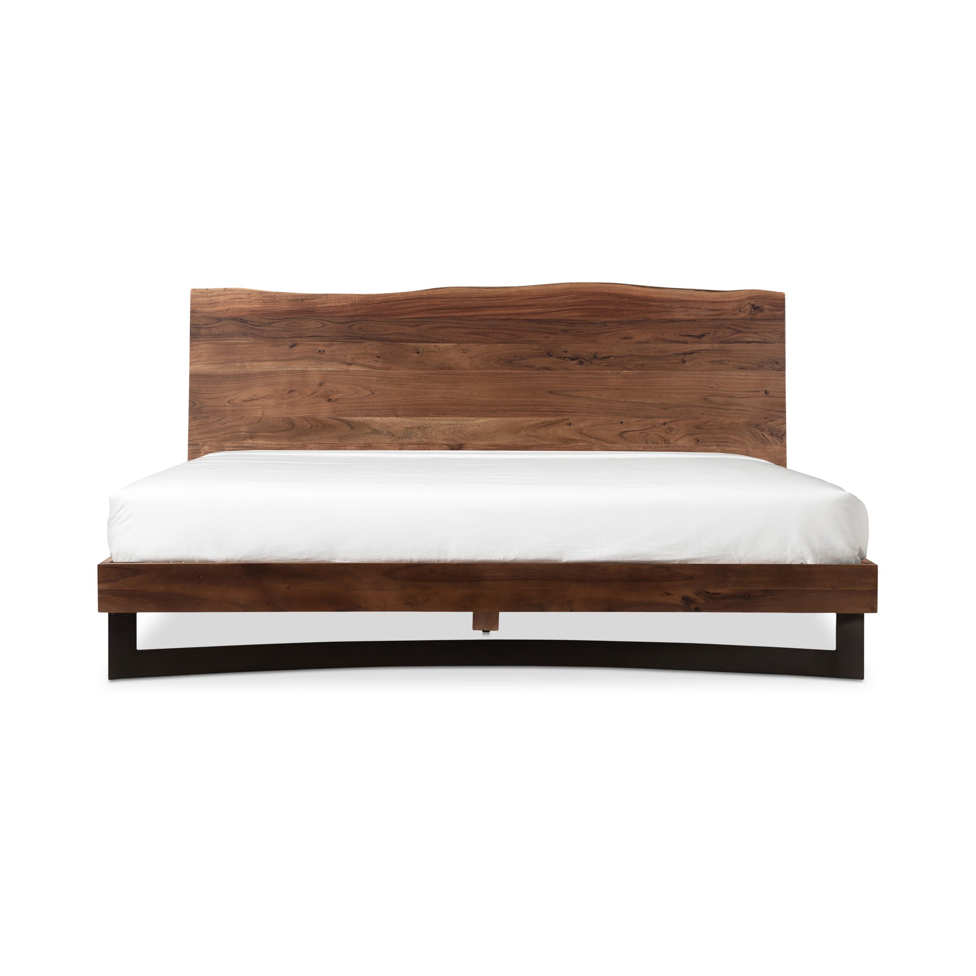 Bent King Size Bed | Natural