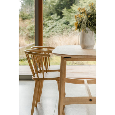 Trie Small Dining Table Natural by Moe's Home