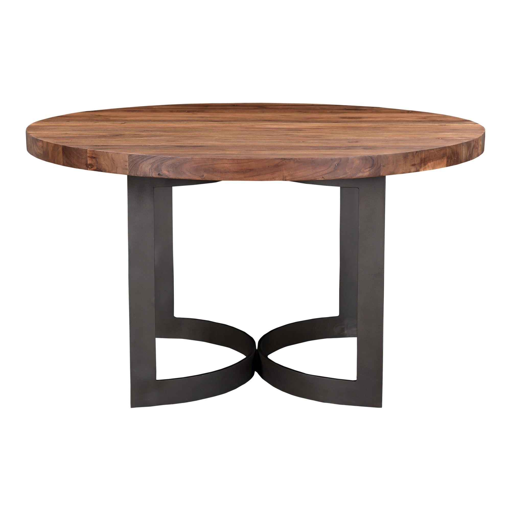 Bent Round Dining Table 54In | Natural