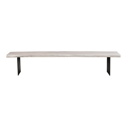 Evans Dining Bench | White