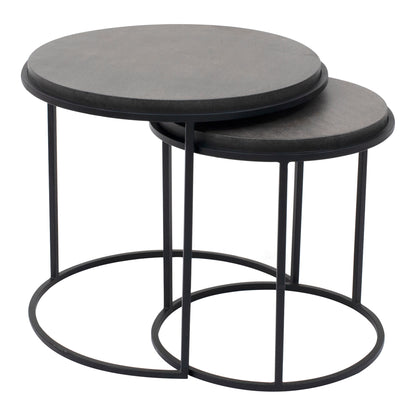 Roost Nesting Tables Black Set Of 2