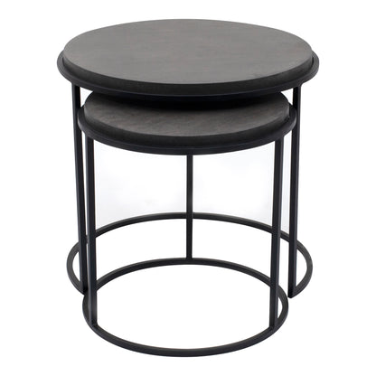 Roost Nesting Tables Black Set Of 2