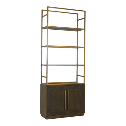Elliot Bookshelf Brown