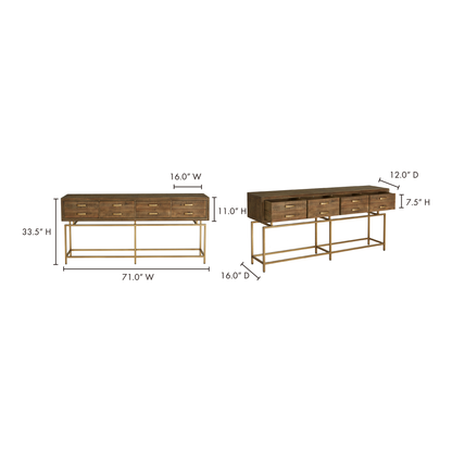 Annecy Console Table