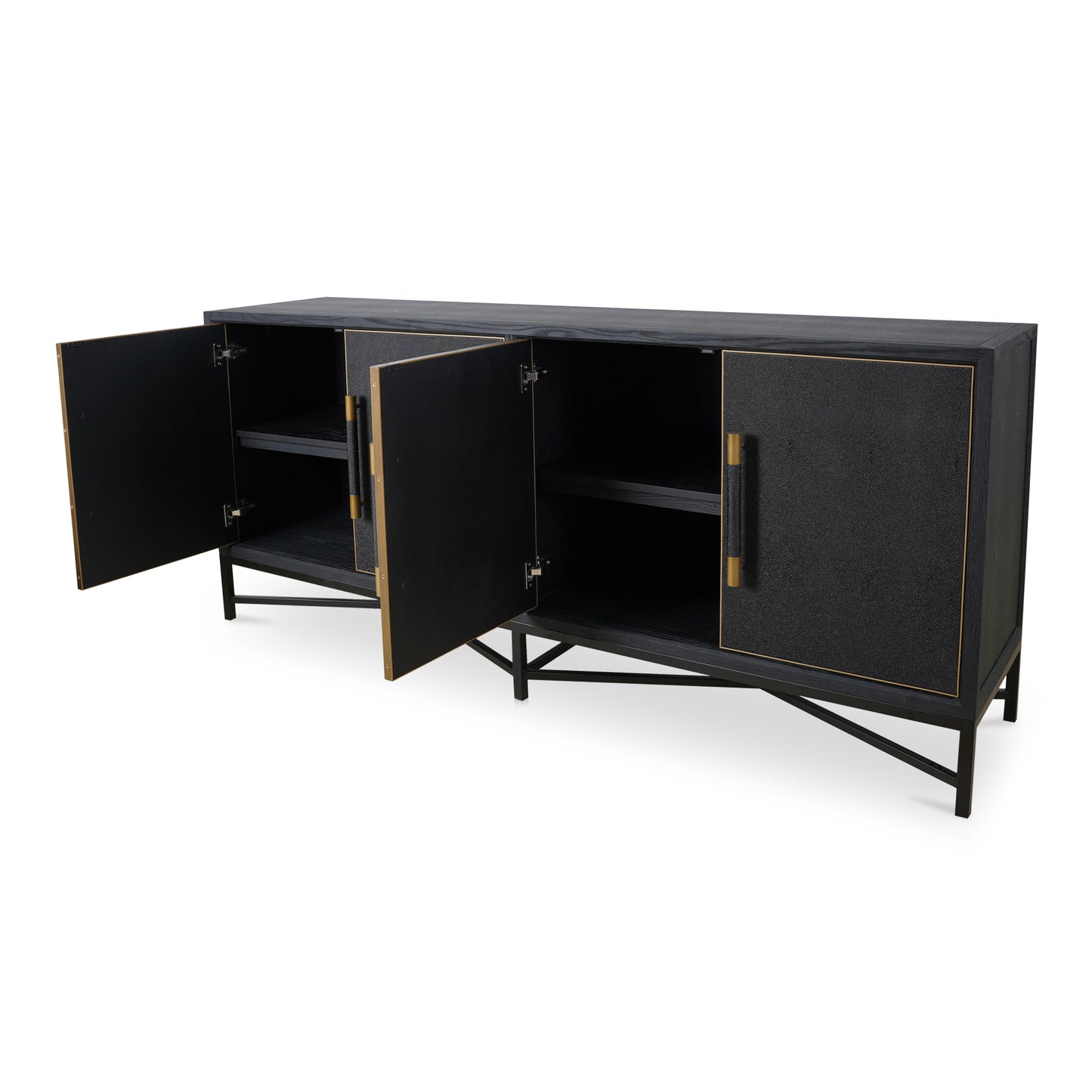 Mako Sideboard Black by Moe's Home