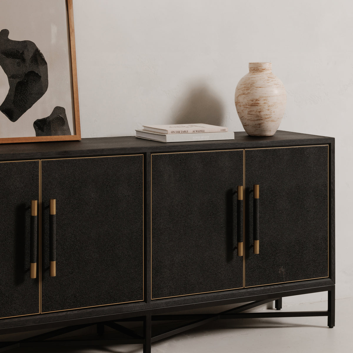 Mako Sideboard Black by Moe's Home
