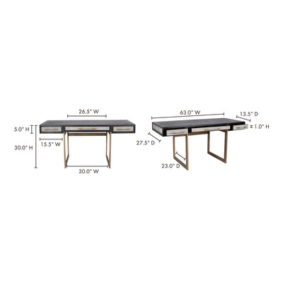Mako Desk by Moe's Home