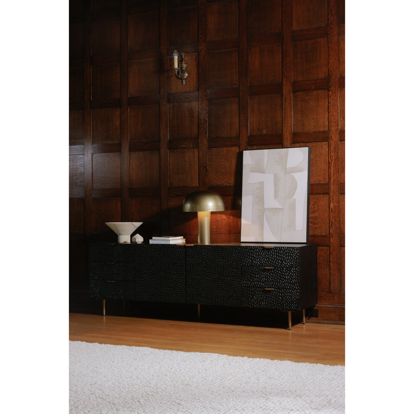Breu Sideboard Black by Moe's Home