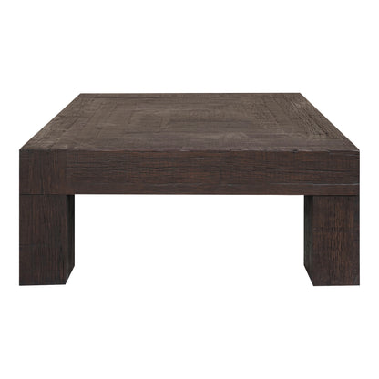 Evander Coffee Table Rustic Brown | Brown