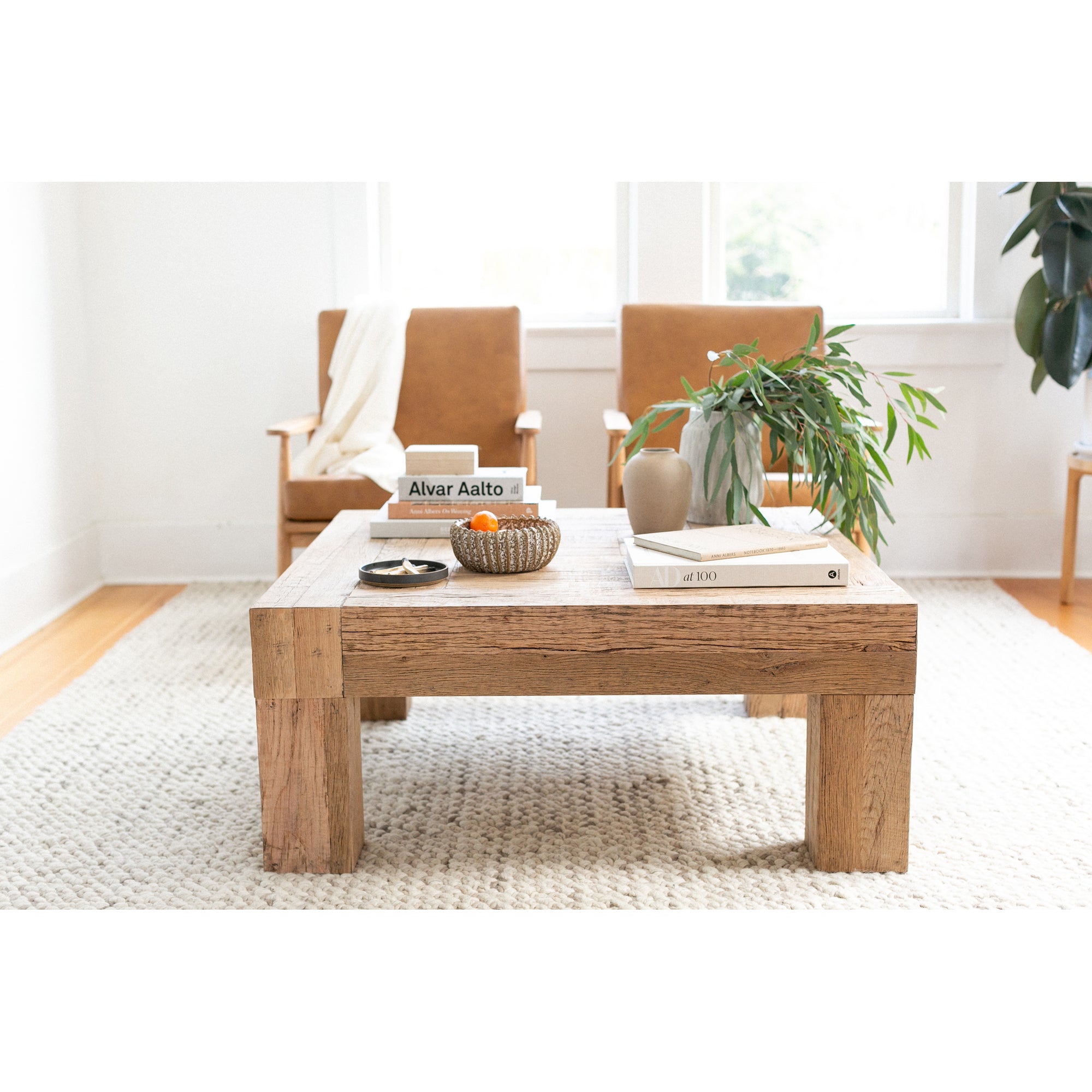 Evander Coffee Table Aged Oak