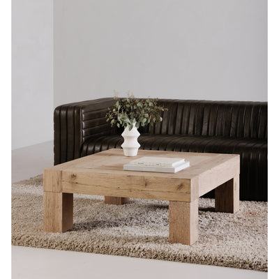 Evander Coffee Table Aged Oak by Moe's Home