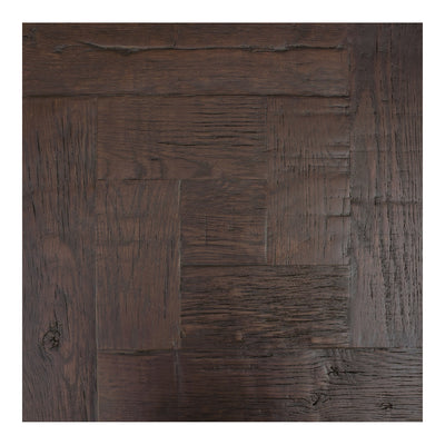 Evander Side Table Rustic Brown