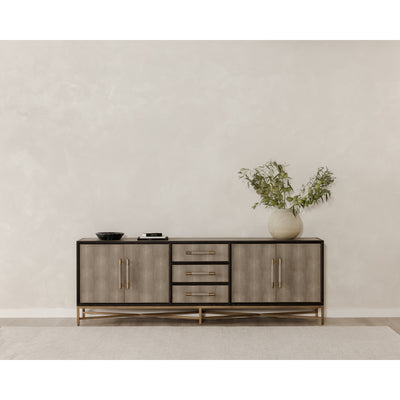Mako Sideboard Large Grey by Moe's Home