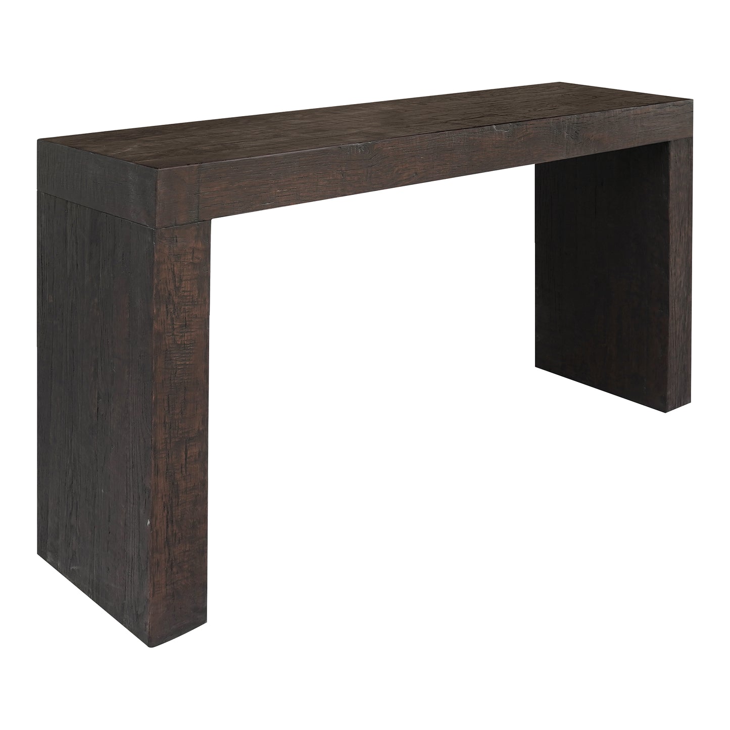 Evander Console Table Rustic Brown by Moe's Home